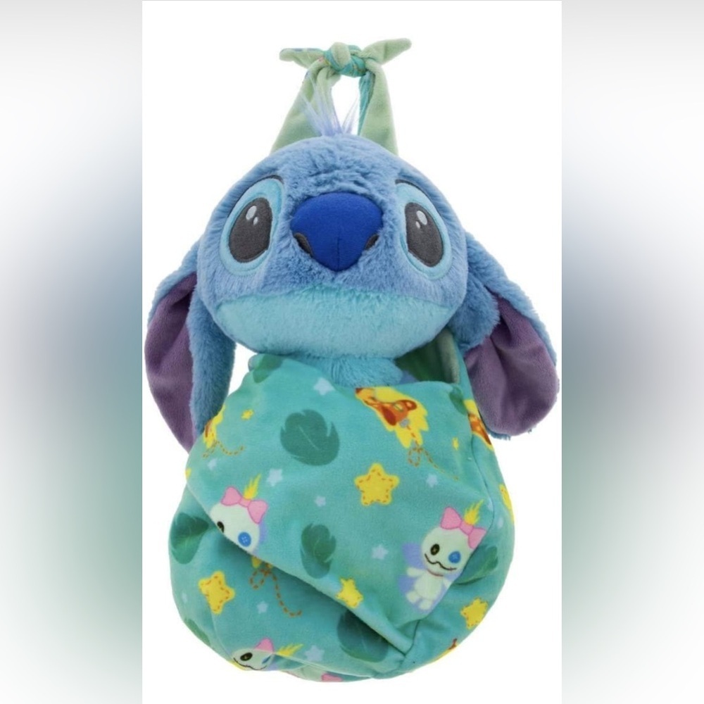 Disney Parks Exclusive - Plush Cotton Pillow - Baby in Blanket Pouch 10inch